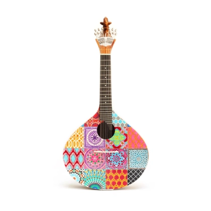 Zdjęcie Oryginalna odważna portugalska gitara - Malabar