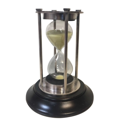 Picture Exclusive hourglass (30 min) in silver - Authentic Models