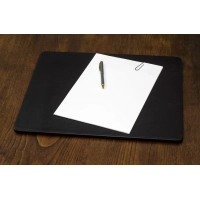 Picture Leather, black desk pad