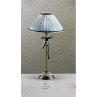 Zdjęcie Piękna lampa z elementami ceramicznymi i stożkowym kloszem – Il Paralume Marina