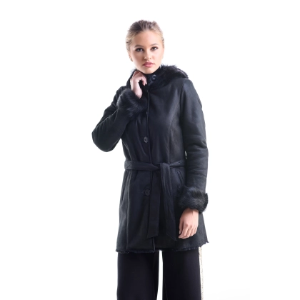 Picture Short lambskin coat - A&A Vesa