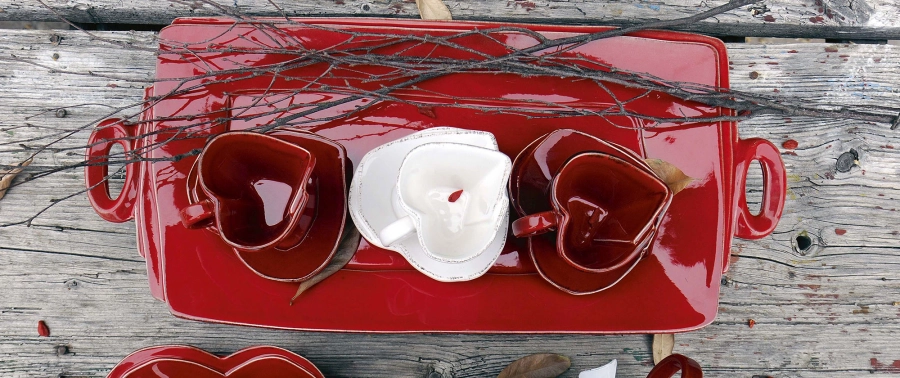 picture 5 Romantic ceramic coffee set - Virginia Casa
