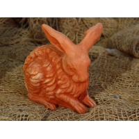 Picture Small clay hare for gardens or interiors - Fornace Masini