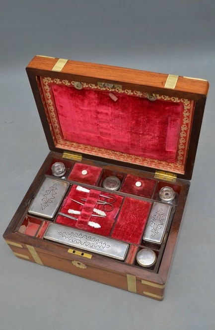 Victorian jewelry and trinket boxes