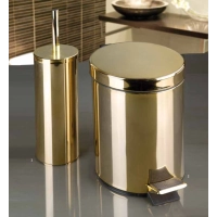 Picture Equipamiento de baño italiano en forma de cesta y escobilla