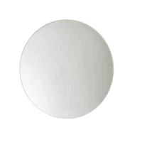 Picture Espejo redondo iluminado único con un diámetro de 90 cm para el baño - Stilhaus