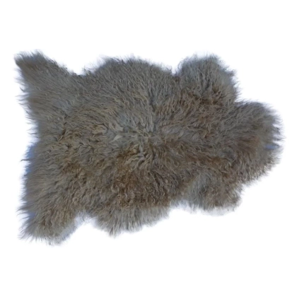 Picture Luxurious Angora goatskin rug - 92x72 cm