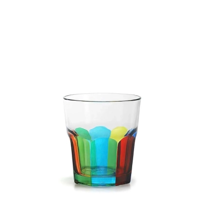 Zdjęcie Ręcznie malowany komplet 6 szklanek do wody (360 ml)
