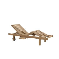 Picture Stylish Caracas garden lounger made of teak