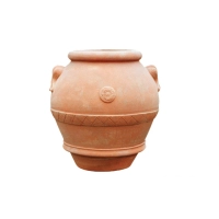 Zdjęcie Stylowy ceramiczny wazon ogrodowy z Włoch - Goti Terrecotte
