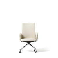 Picture Fantástico sillón de cuero para oficinas con estilo