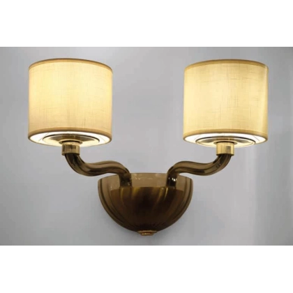 Zdjęcie Luksusowa lampa ścienna ze szkła Murano - Lucevetro