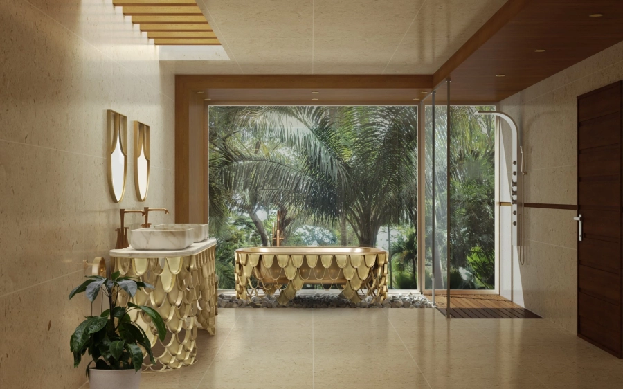 picture 9 Beautiful marble washbasin in a modern style