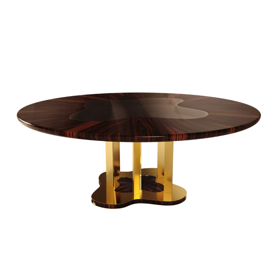 picture 1 Timeless dining table - high gloss finish - Malabar
