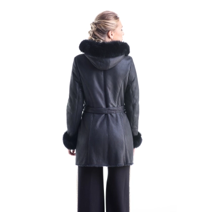 Picture Women's nappa lambskin coat - A&A Vesa