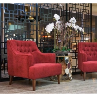 Picture Exclusive, velvet armchair by Epoca