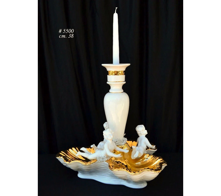 picture 1 Stylish candlestick with angels