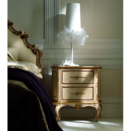 Picture Elegant bedside table in the Renaissance style