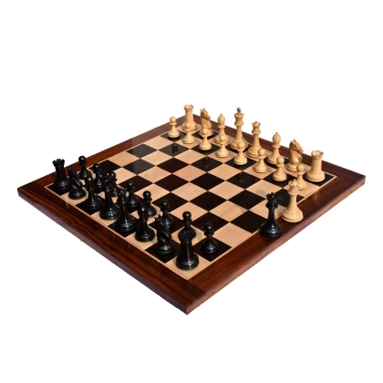 Zdjęcie Piękna drewniana kolekcja szachowa idealna na upominek - The Chess Empire