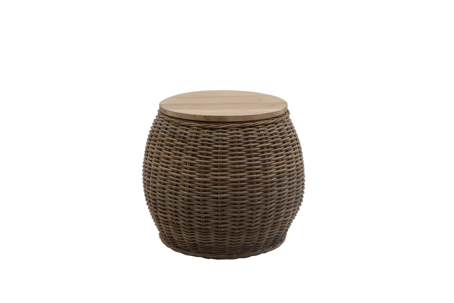 Bild 1 Stilvoller Tisch – Bongo-Hocker für Garten und Terrasse