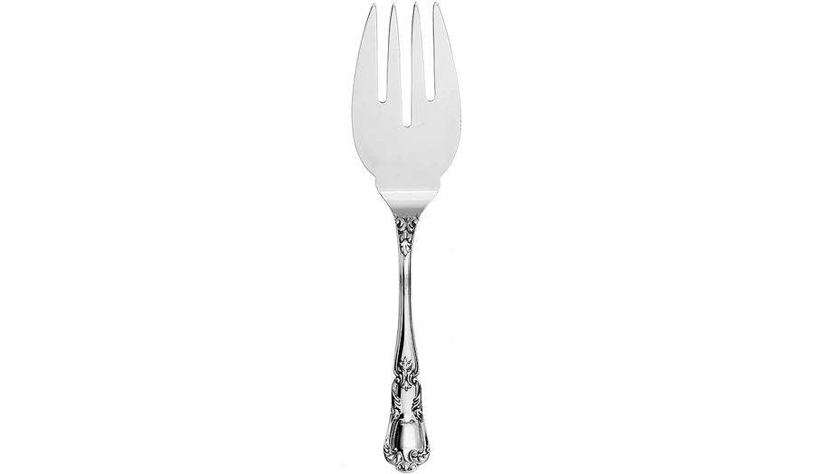 picture 1 Silver fish server fork, Barocco series