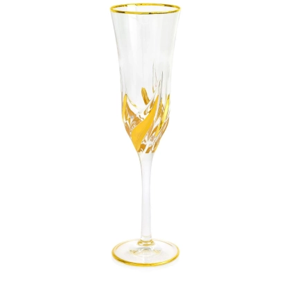 Zdjęcie Ekskluzywny kryształowy komplet 6 kieliszków do szampana (170 ml)