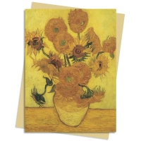 Picture Wishes card pack (Sunflowers - Van Gogh) - Flame Tree Publishing