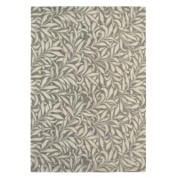 Zdjęcie Nieszablonowy szaro beżowy dywan w kwiaty - WILLOW BOUGH MOLE 28304