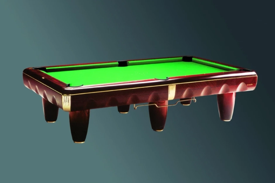 picture 1 American pool table made of solid rosewood