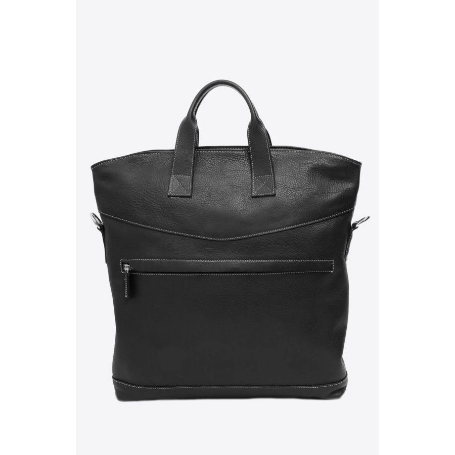 picture 1 Lujoso bolso de piel negro - Terrida