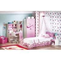 Picture A comfortable bed for a little princess - Cilek