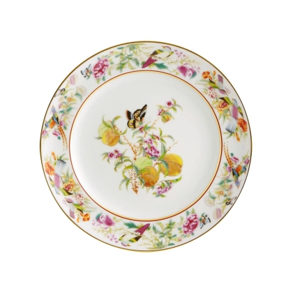 Zdjęcie Porcelanowy talerz deserowy Pomarańcza Paço Real z roślinnym zdobieniem - Vista Alegre
