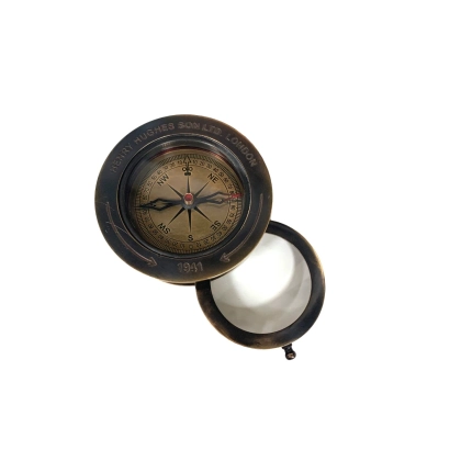 Zdjęcie Wyjątkowy kompas wysuwany vintage - Authentic Models