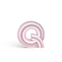 Picture Luxury neon letter Q