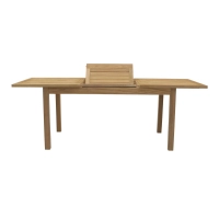 Picture Rectangular extendable table by Giasone-Savana for the dining room or garden