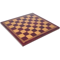 Picture Burgundy and gold chess board 201GR