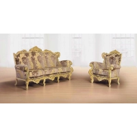 Picture An antique, stylish three-seater sofa for a unique interior - Morello Gianpaolo