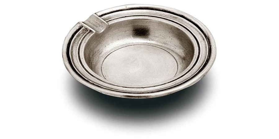 picture 1 Traditional pewter ashtray