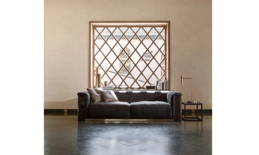 obrazek 2 Brązowa luksusowa sofa do apartamentu – Daytona