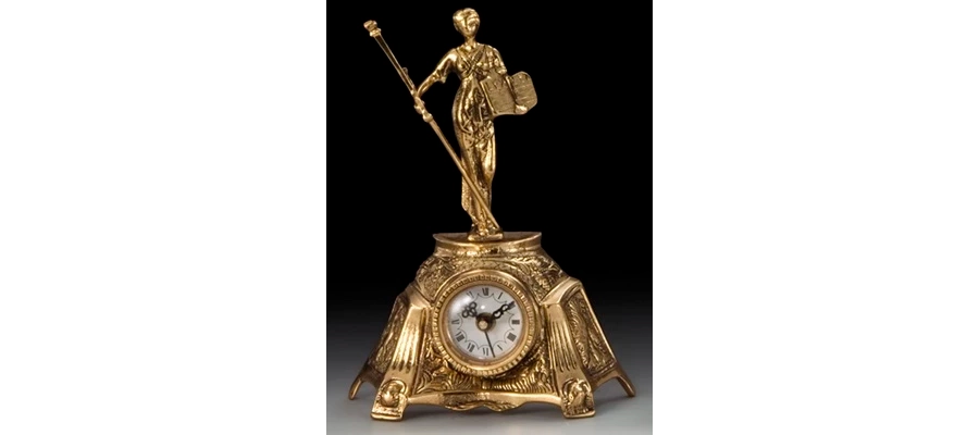 picture 1 Fenomenal reloj de bronce