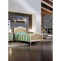 Picture Cama individual italiana lacada en colores únicos - Zanini