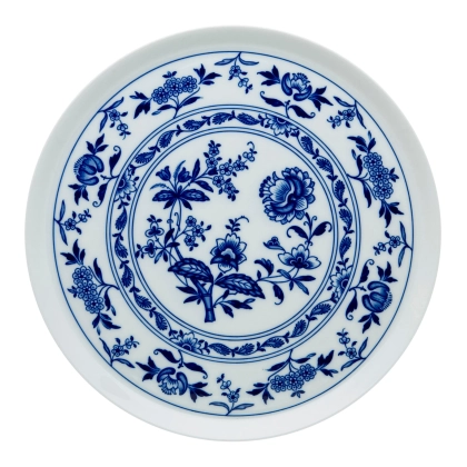 Zdjęcie Klasyczny talerz na tartę Margão z roślinnym wzorem inspirowanym klasyczną porcelaną - Vista Alegre