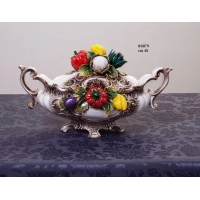 Picture Decorative ceramic vase in baroque style