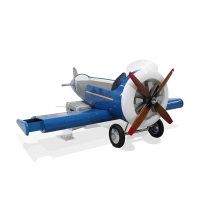 Picture Elite children's bed blue plane
