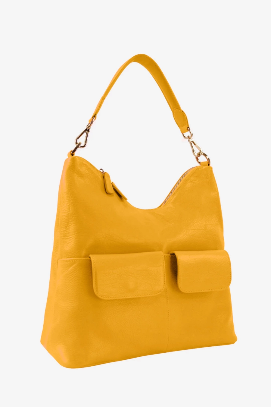picture 1 Stylish yellow leather shoulder bag - Terrida