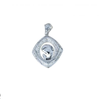 Picture A beautiful gold medallion with the Madonna