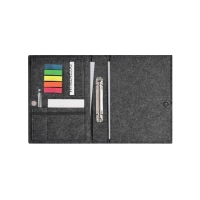 Picture Case for documents, tablet, business cards with decorative stitching