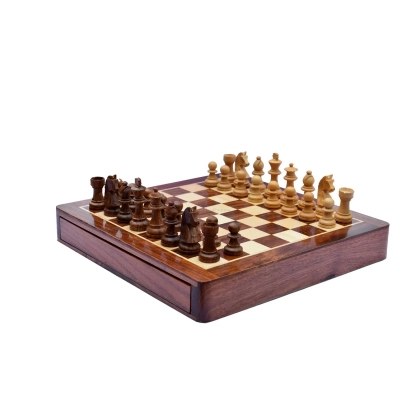 Zdjęcie Oryginalny magnetyczny zestaw szachowy idealny na prezent - The Chess Empire