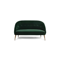 Bild Grünes portugiesisches Zweisitzer-Sofa