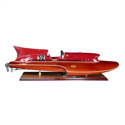 Picture Thunderboat model boat (80 cm) - Authentic Models